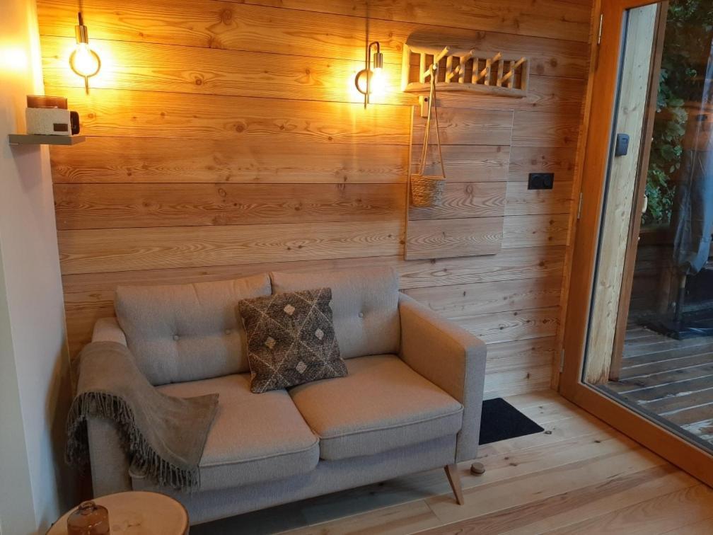 Petit Chalet Neuf Independant 2 Pers "La Cabane De Jean " Briançon Esterno foto