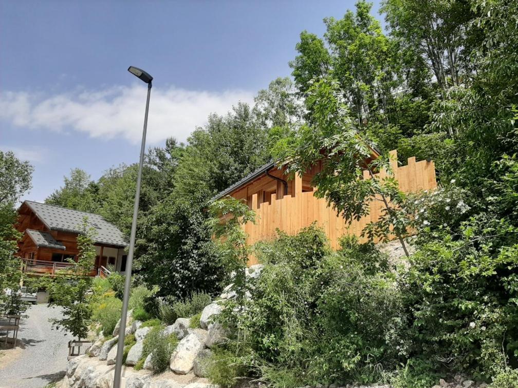 Petit Chalet Neuf Independant 2 Pers "La Cabane De Jean " Briançon Esterno foto
