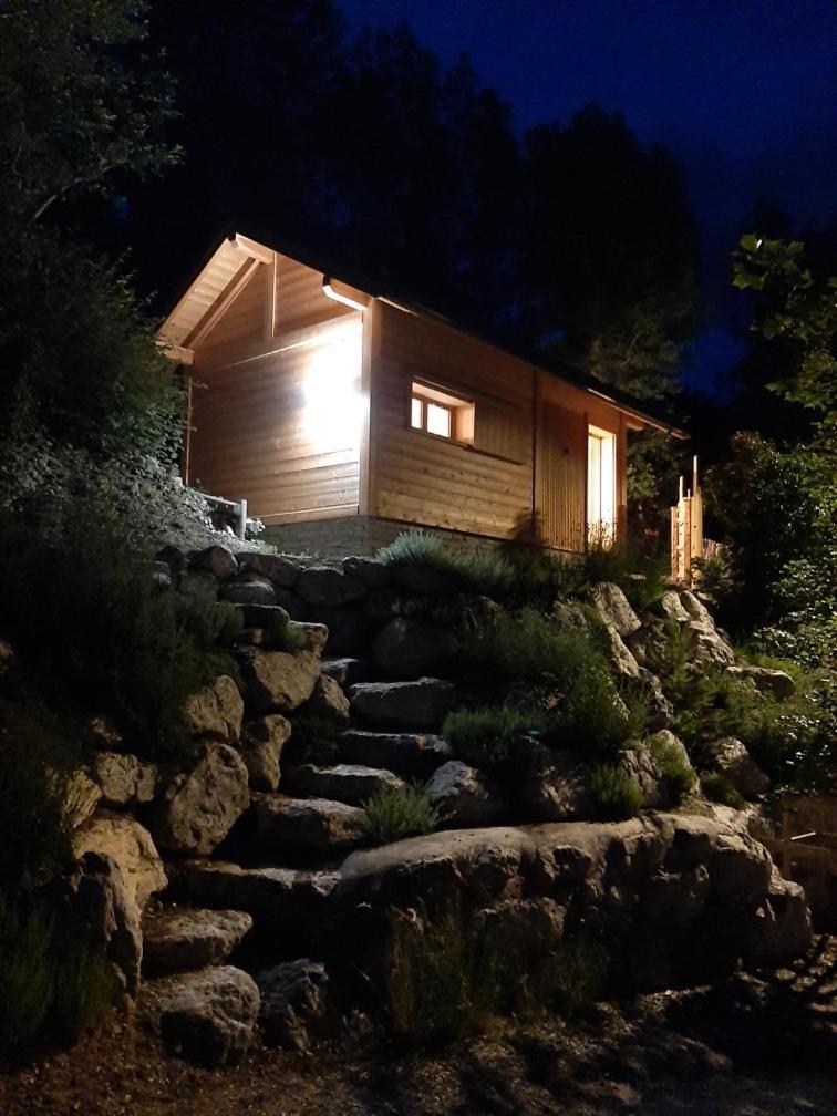 Petit Chalet Neuf Independant 2 Pers "La Cabane De Jean " Briançon Esterno foto