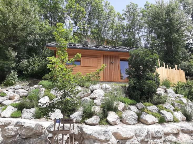 Petit Chalet Neuf Independant 2 Pers "La Cabane De Jean " Briançon Esterno foto