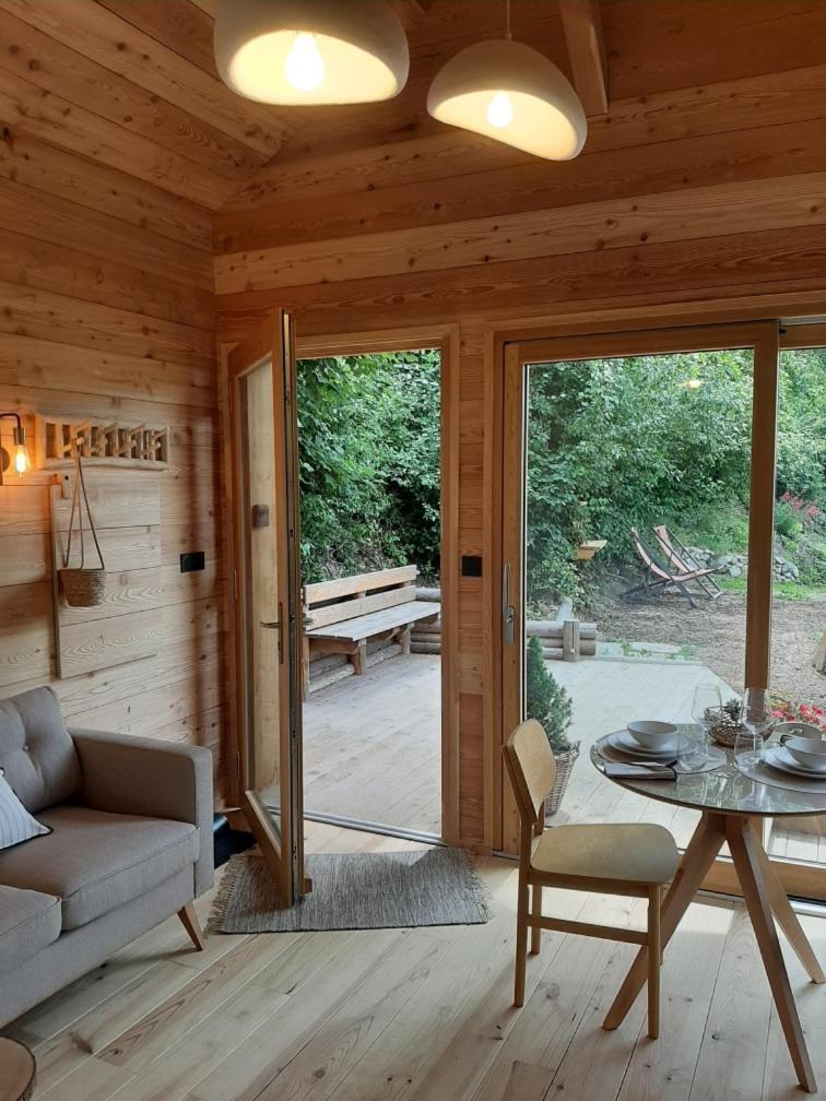 Petit Chalet Neuf Independant 2 Pers "La Cabane De Jean " Briançon Esterno foto