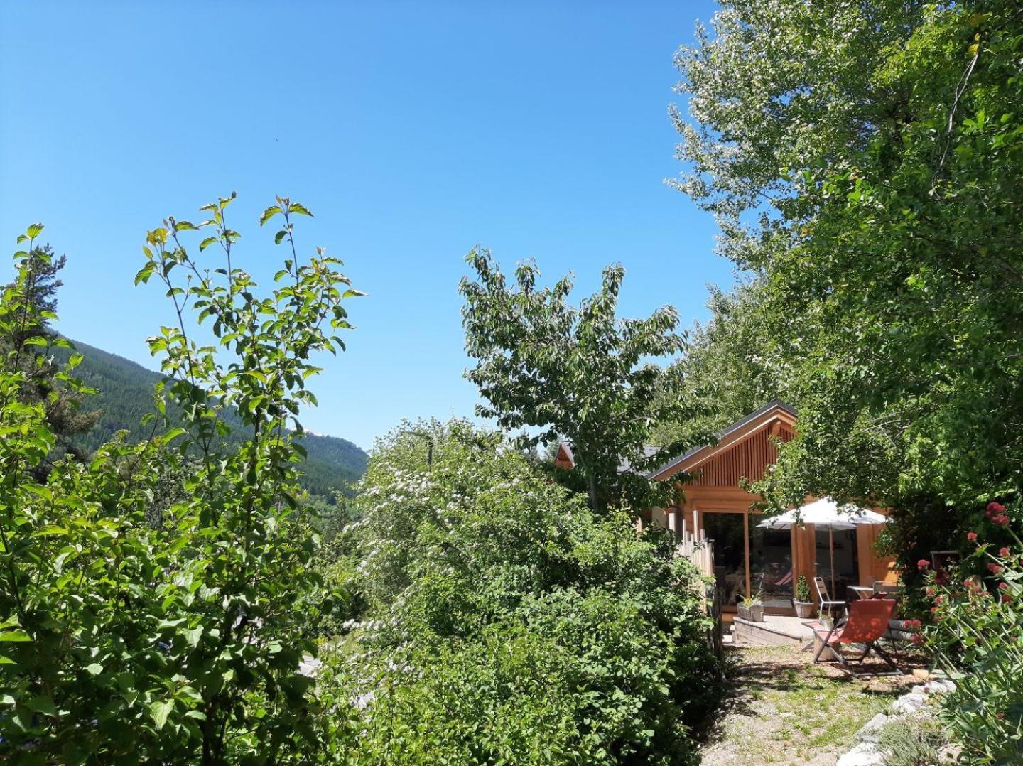 Petit Chalet Neuf Independant 2 Pers "La Cabane De Jean " Briançon Esterno foto